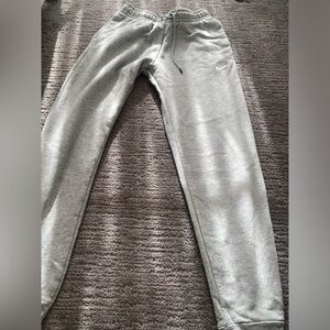Grey Nike sweatpants